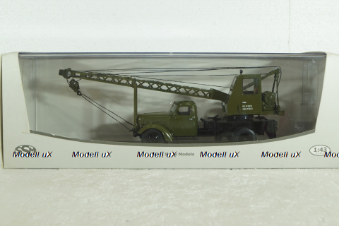 Автокран АК-75 (на шасси ЗИЛ-164) хаки, SSM1130, SSM 1:43