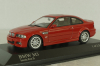 Bmw M3 (E46) 2001, red, 431020022, Minichamps 1:43
