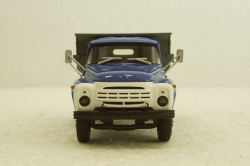 Зил-ММЗ-555 самосвал синий/серый, АвтоИстория 1:43