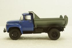 Зил-ММЗ-555 самосвал синий/серый, АвтоИстория 1:43