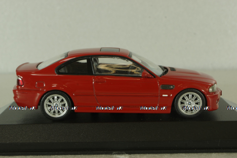 Bmw M3 (E46) 2001, red, 431020022, Minichamps 1:43