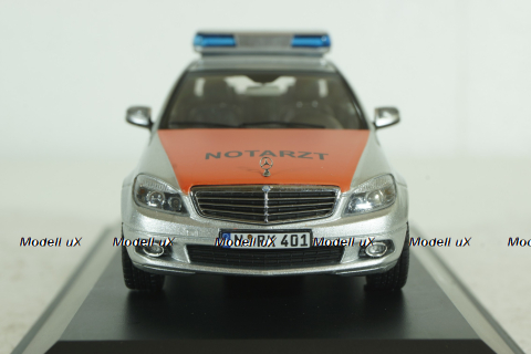 Mercedes С200 C-Klasse, Limousine, W204, Notarzt, Schuco 1:43