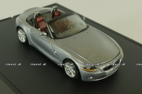 Bmw Z4 roadster (E85) 2002, silver, 80420024430, Minichamps 1:43 