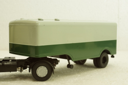 Маз-5217 напівпричеп зелений/сірий, 101111, АвтоИстория 1:43