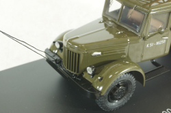 Маз-200 К-51, зеленый/серый, автокран, SSM1164, SSM 1:43