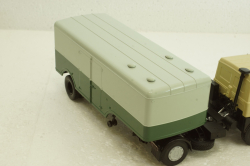 Маз-5217 напівпричеп зелений/сірий, 101111, АвтоИстория 1:43