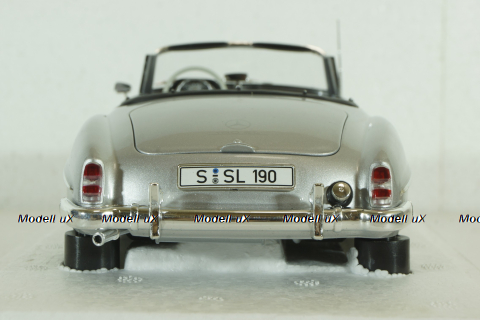 Mercedes 190SL W121 1955 Silver, 100037031, Minichamps 1:18 