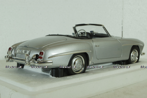 Mercedes 190SL W121 1955 Silver, 100037031, Minichamps 1:18 