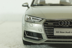 Audi A4L B9  2017, S-Line, silver,  Paudi 1:18