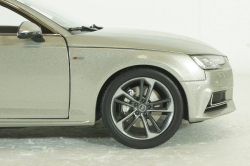 Audi A4L B9  2017, S-Line, silver,  Paudi 1:18