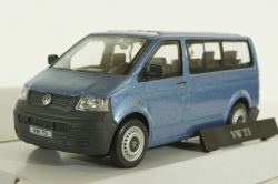 Volkswagen T5 Caravella Light Blue, Cararama 1:43