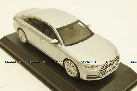 Audi A8L silver, IScale 1:43