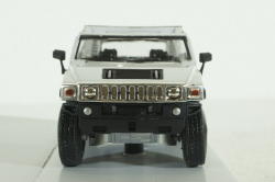 Hummer H2, белый, Cararama 1:43