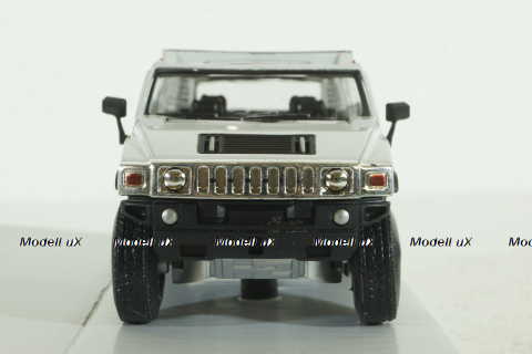 Hummer H2, белый, Cararama 1:43