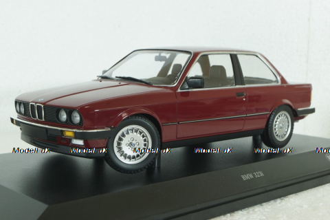 BMW 323I (E30), red, 1982, 155026008, Minichamps 1:18