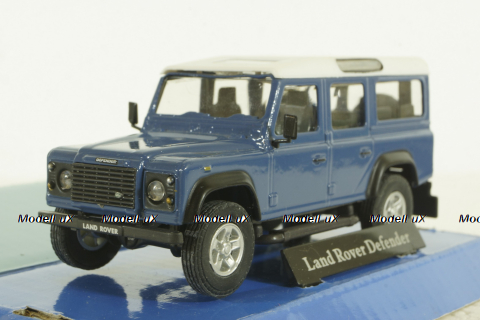 Land Rover Defender 110, blue, Cararama 1:43