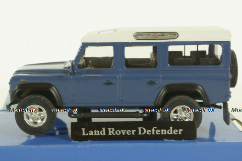Land Rover Defender 110, blue, Cararama 1:43