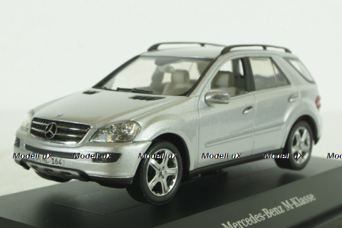 Mercedes ML500 W164, M-Klasse silver, Minichamps 1:43