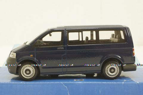 Volkswagen T5 Caravella  blue, Cararama 1:43