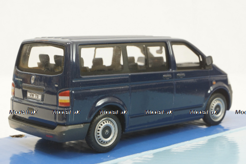 Volkswagen T5 Caravella  blue, Cararama 1:43
