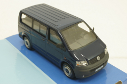 Volkswagen T5 Caravella  blue, Cararama 1:43