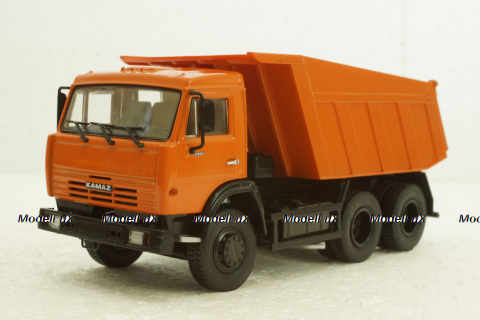Камаз-65115 самосвал оранжевый, АвтоИстория 1:43