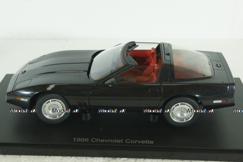Chevrolet Corvette C4 1986 (black), 71242, AutoArt 1:18