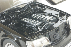Mercedes S600 (W140), 1994 black, MM140BL, Mission Model 1:18