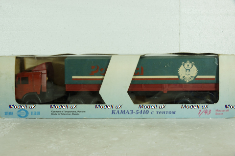 Камаз-5410 с полуприцепом с тентом , Элекон  1:43