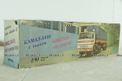 Камаз-5410 с полуприцепом с тентом , Элекон  1:43