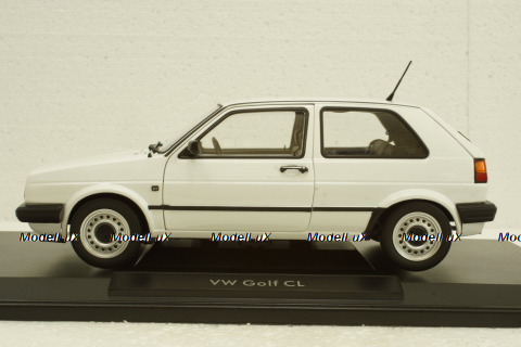 Volkswagen Golf 2 CL, white, 188561, Norev 1:18