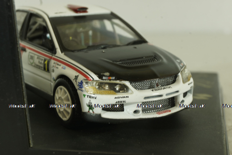 Mitsubishi Lancer Evolution IX #1 Champion African Rally 2008, H.Miyoshi/H.Ichino, 43404, Vitesse 1:43