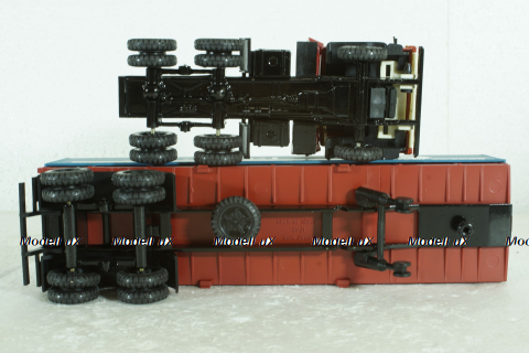 Камаз-5410 с полуприцепом с тентом , Элекон  1:43