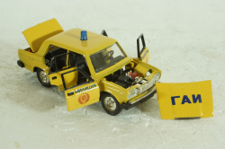 Ваз-2107, милиция, Агат 1:43