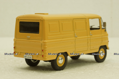 Zuk A-05, желтый, Kultowe Auta PRL-u №19 1:43