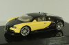 Bugatti EB 16,4 Veyron 2000, 50904, black/yellow, Autoart 1:43