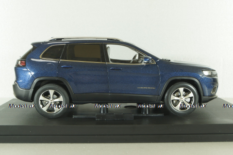 Jeep Cherokee 2019, blue, Paudi 1:18