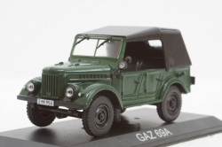 Газ-69А с тентом, Masini de Legenda №18 1:43