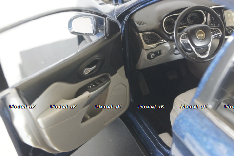 Jeep Cherokee 2019, blue, Paudi 1:18