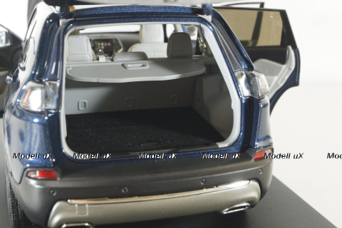 Jeep Cherokee 2019, blue, Paudi 1:18