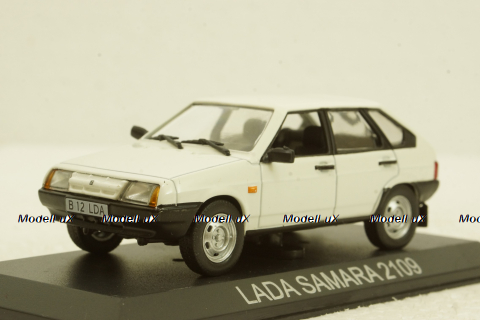 Ваз-2109 Samara, Белый, Masini de Legenda №22 1:43