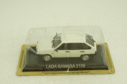 Ваз-2109 Samara, Белый, Masini de Legenda №22 1:43