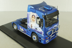Mercedes Actros MP1 1998, blue, Truck Tuning Collection #10, Hachette 1:43