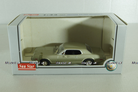 Mercury Ccougar 1968, silver,10102, Sun Star 1:43