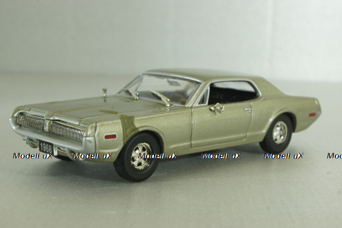Mercury Ccougar 1968, silver,10102, Sun Star 1:43