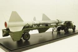 Маз-502В с Транспортером ракеты ЗРК "Даль" 1958г.,  TruckTyr 1:43