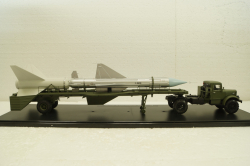 Маз-502В с Транспортером ракеты ЗРК "Даль" 1958г.,  TruckTyr 1:43