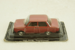 Заз-968М Запорожец, красный, Автолегенды СССР 1:43
