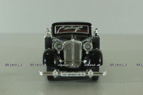 Maybach SW38 Cabriolet Spohn (Closed) 1937, black, 43703, Signature Model 1:43 Без бокса!