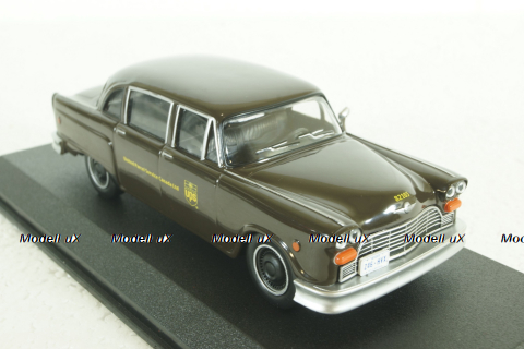 Checker Taxi Cab 1975 UPS, 86196, Greenlight 1:43